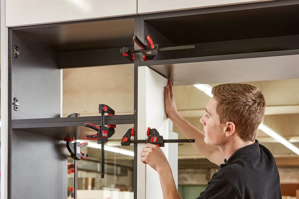 BESSEY EHKM06+EHKM12 (RS4PK) Комплект быстрозажимных струбцин (4шт)
