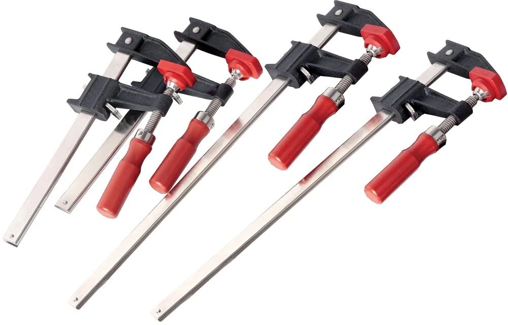 BESSEY GSCC4PK-C К-т F-образных винтовых струбцин (4шт)