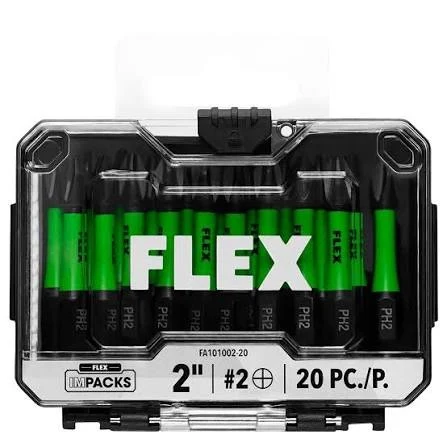 FLEX FA101002-20 Набор бит PH2 50мм 20шт