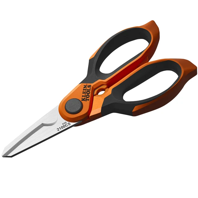 KLEIN TOOLS 2100CS ножницы электрика для кабеля и снятия оболочки, 180 мм