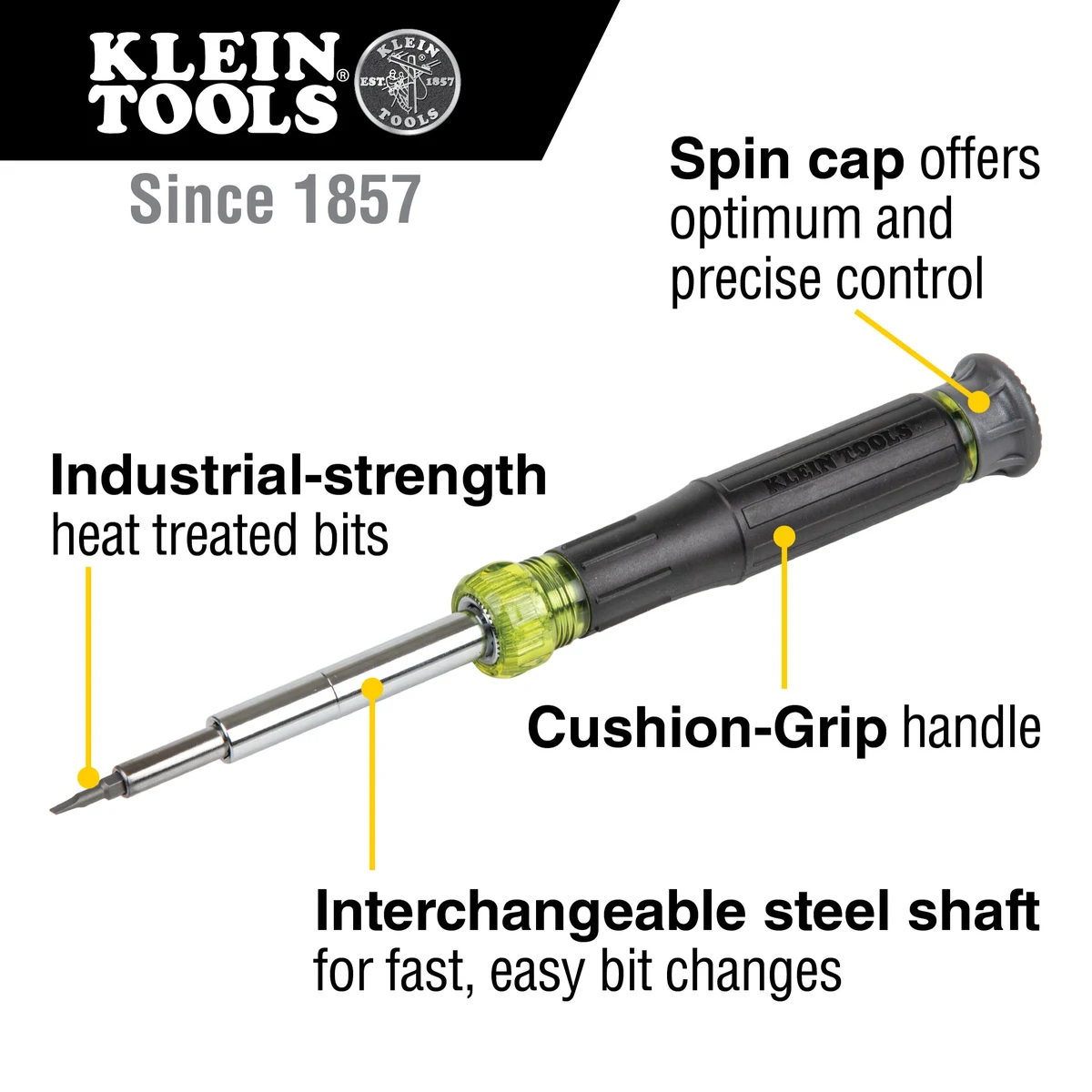 KLEIN TOOLS 32314  прецизионная отвертка 14-в-1 с Torx Security