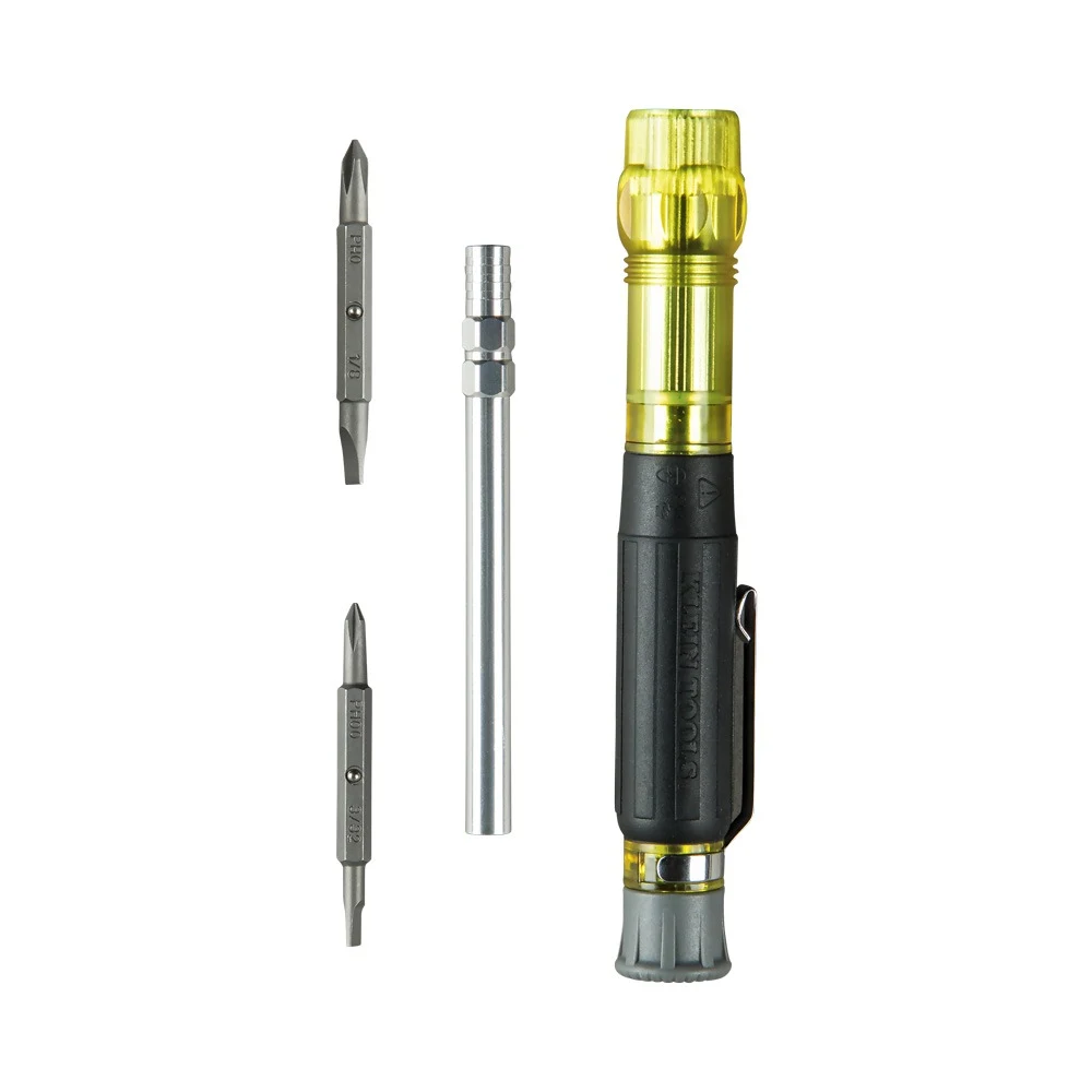 KLEIN TOOLS 32614 карманная прецизионная отвертка 4-в-1