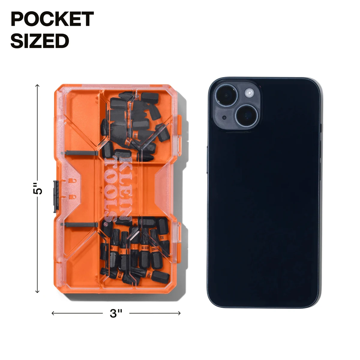 KLEIN TOOLS 33001S набор ударных бит ProFlex PH2 / Torx T25, 20 шт.