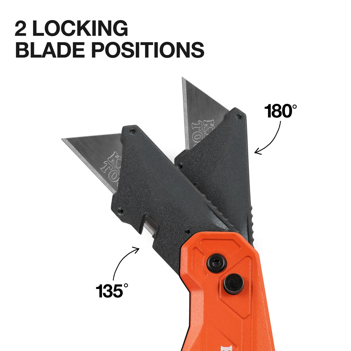 KLEIN TOOLS 44306 складной универсальный нож-скребок FLICKBLADE 2-в-1
