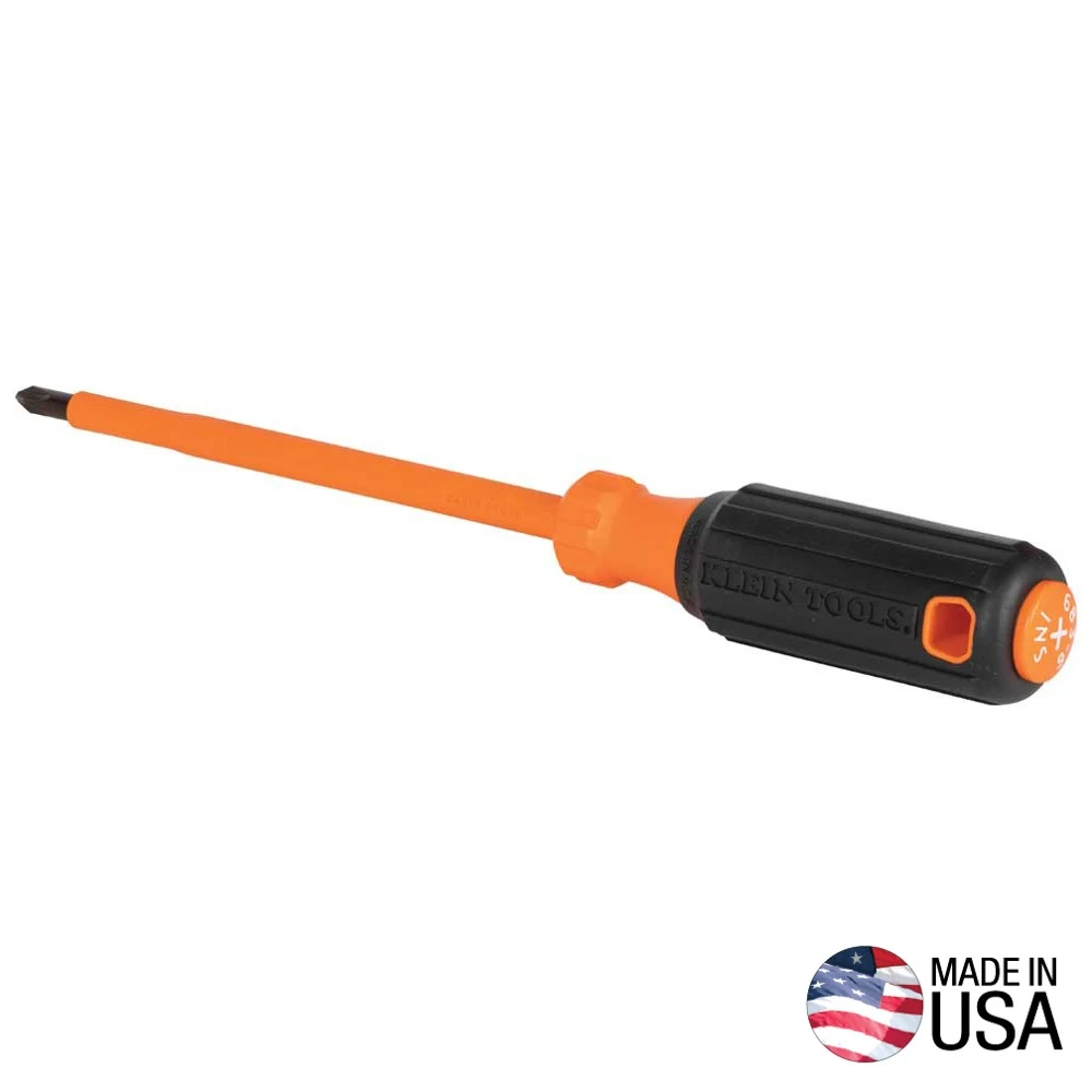 KLEIN TOOLS 6836INS изолированная отвертка Phillips PH2, 1000 В, стержень 152 мм