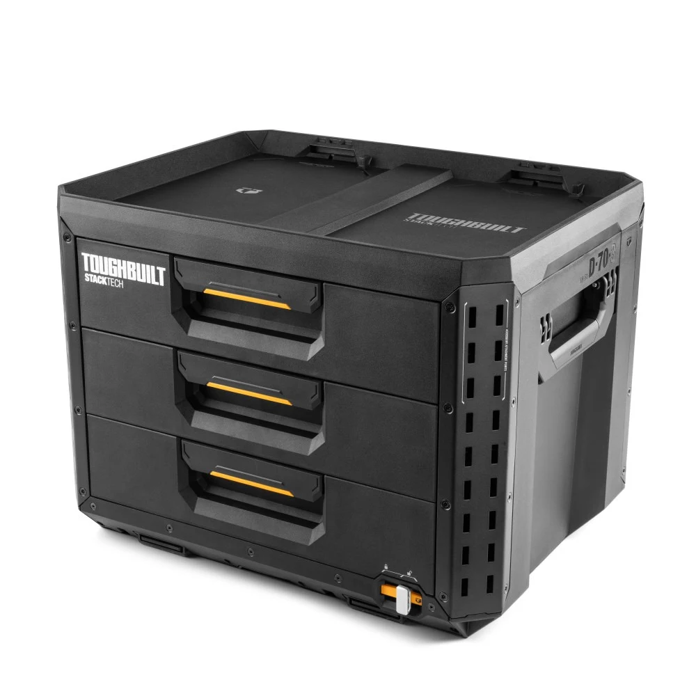 TOUGHBUILT TB-B1-D-70-3 Ящик для инструмента с 3 выдвижными ящиками STACKTECH XL