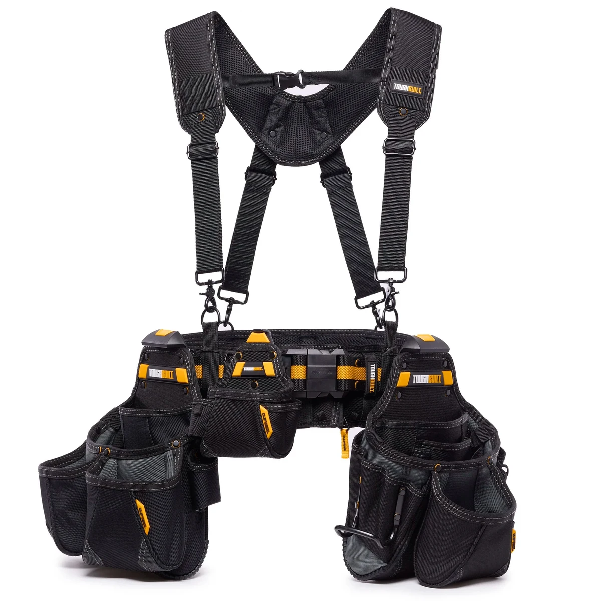 Toughbuilt TB-CT-101-5P Комплект разнорабочего (Пояс с сумками и подтяжками)